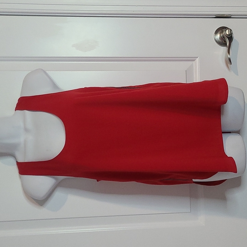 Armani Exchange Red Tank